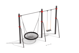 Качели двойные