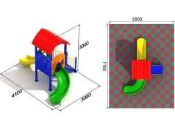 Детская площадка Кувшинка 4.1.1, фото 2