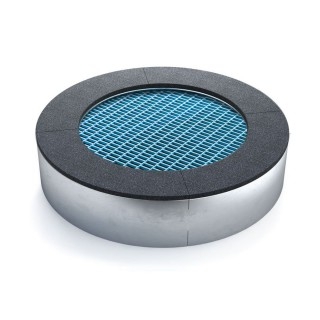 Батут круглой формы, антивандальный, для детских площадок, цвет черный/голубой – C1200-5012/9005, фото 5