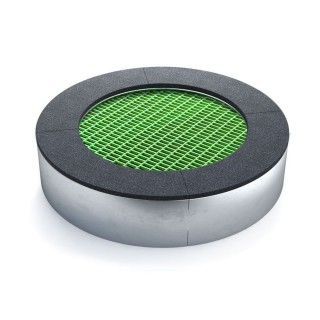 Батут круглой формы, антивандальный, для детских площадок, цвет черный/голубой – C1200-5012/9005, фото 4