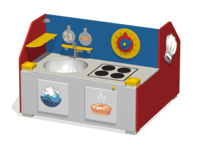 Игровое оборудование Кухня ИО-53 для детской площадки, фото 1