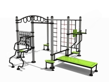 Гимнастический комплекс ГК-046 для спортивных площадок