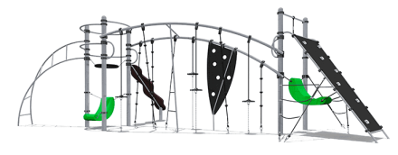 Спортивный комплекс ВСТ 7714 для спортивной площадки, фото 2