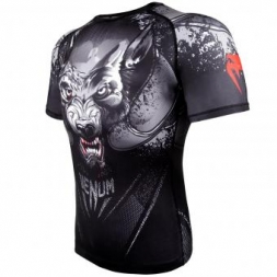 Рашгард Venum Werewolf Black/Grey S/S, фото 2