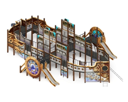 Детская игровая площадка Пароход Немо ДИК 2.03.3.05-02, фото 4