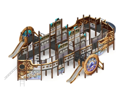 Детская игровая площадка Пароход Немо ДИК 2.03.3.05-02, фото 1