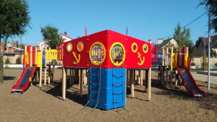 Детская игровая площадка Пароход Немо ДИК 2.03.3.05-02, фото 6