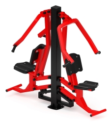 Жим от груди двойной (красный) - Уличный тренажер двойной - СТ 030-11.И1, фото 1 Жим от груди двойной (красный) - Уличный тренажер двойной - СТ 030-11.И1, фото 1