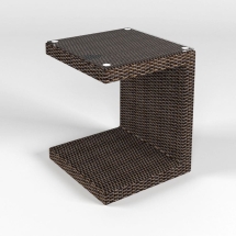 Столик для лежака со стеклом &quot;Малага&quot;