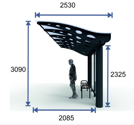 Остановочный павильон &quot;Прайм-8&quot;, фото 3