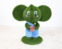 Топиари Слоник с кашпо - газон Eco Топиари Слоник с кашпо - газон Eco