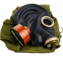 Противогаз фильтрующий БРИЗ "-3301(ППФ)" марки А1 с лицевой частью ШМП-1 500104000