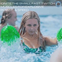 Аквагантели HYDROREVOLUTION Aqualogix Bells синий, фото 8