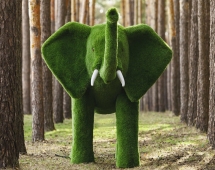 Топиари слон Барон - газон Premium