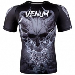 Рашгард Venum Minotaurus Black/White S/S, фото 1
