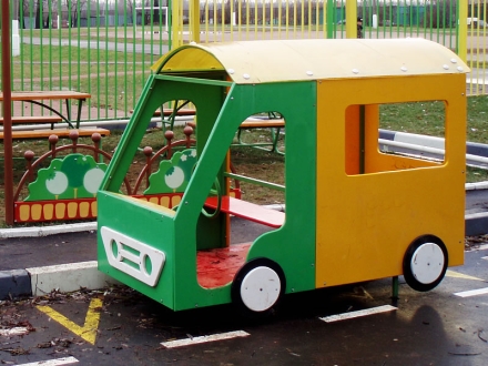 Игровой макет Автобус CКИ 064 для детских площадок, фото 2