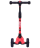 Самокат 3-колесный Stark 3D, 135/90 мм, красный