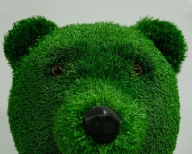 Топиари медведь Михайло рыбак - газон Eco Топиари медведь Михайло рыбак - газон Eco