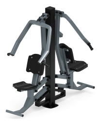 Жим от груди двойной (серый) - Уличный тренажер двойной - СТ 030-13.И1, фото 1 Жим от груди двойной (серый) - Уличный тренажер двойной - СТ 030-13.И1, фото 1