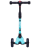 Самокат 3-колесный Stark 3D, 135/90 мм, мятный