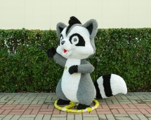 Топиари енот Ролс - газон Eco Топиари енот Ролс - газон Eco