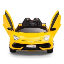 Электромобиль Lamborghini Aventador SVJ 12V HL328 желтый
