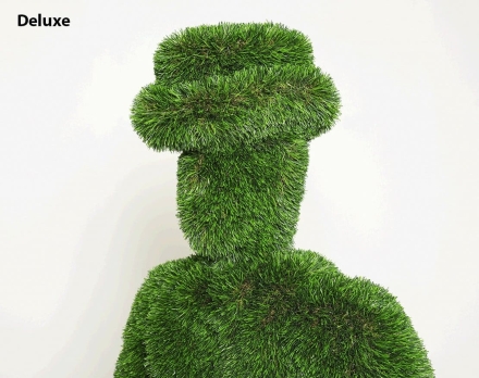 Топиари Джентльмен в шляпе с тростью, h=190 см - газон Eco, фото 4