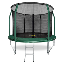 Батут премиум 10FT с внутренней страховочной сеткой и лестницей, темно-зеленый, ARL-TP-1003_I_DG Батут премиум 10FT с внутренней страховочной сеткой и лестницей, темно-зеленый, ARL-TP-1003_I_DG