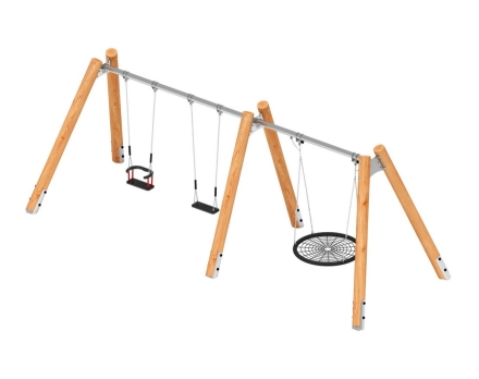 Качели Лиственница ИО 13.Р.05.01.03.01-Л, фото 1