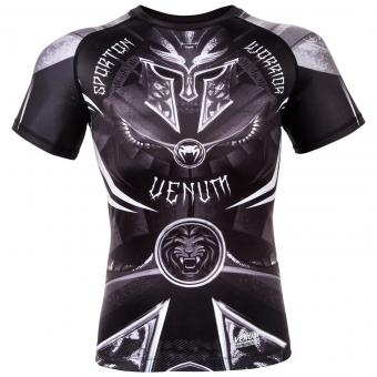 Рашгард Venum Gladiator 3.0 Black/White S/S, фото 1