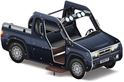Джип пикап Металлик - Беседка машинка - МФ 10.03.10-11, фото 3 Джип пикап Металлик - Беседка машинка - МФ 10.03.10-11, фото 3