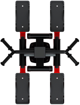 Хипс двойной (красный) СТ 031-11.П, фото 5