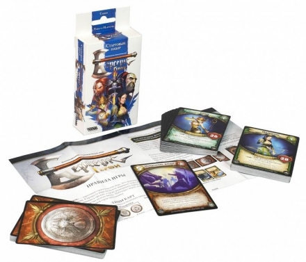 Берсерк. Герои. Стартовый набор: Синий (Тиша vs. Илариэль), фото 1