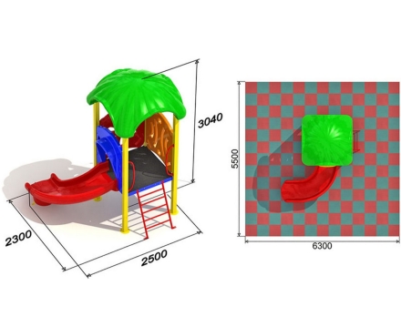 Детская площадка Малютка 3.2, фото 2
