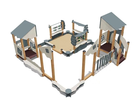 Песочный дворик ВСТ 5634 для детской площадки, фото 4