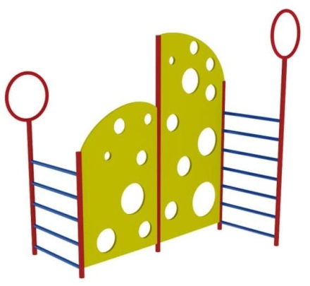 Уличный спортивный комплекс М4 СКС 015 для детской площадки, фото 1