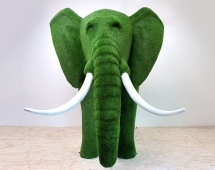 Топиари слон Теймур - газон Eco