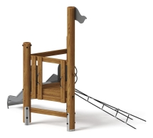 Игровой комплекс (лиственница темный) ДИК 1.24.03-Л.И1.01