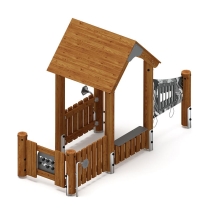 Домик (лиственница темный) МФ 10.24.01-Л.И1.01