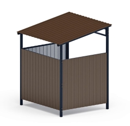 Навес контейнерной площадки для мусора (1 секция) МФ 55.02.03.1-02, фото 2