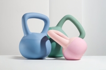 Гиря мягкая (резиновая)  4 кг. VictoryFit VF-KR040