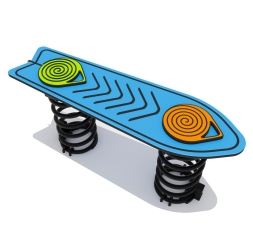 Качалка на пружине ЛД042006 для детской площадки, фото 1 Качалка на пружине ЛД042006 для детской площадки, фото 1