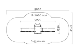 Горка двойная Колобок 08407 для детской площадки, фото 3
