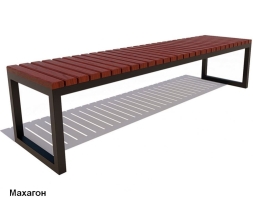 Скамейка уличная Нео, Лиственница 1,8 м, фото 5