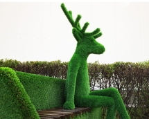 Топиари олень Варлам (без лавочки) - газон Eco Топиари олень Варлам (без лавочки) - газон Eco