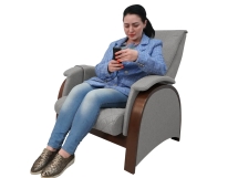 Кресло-качалка (маятник) с массажем FUJIMO BALANCE 2 F2004 TOF Серый Кресло-качалка (маятник) с массажем FUJIMO BALANCE 2 F2004 TOF Серый