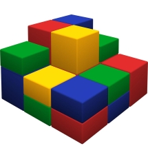 Мягкий спортивный модуль «Пирамида» Мягкий спортивный модуль «Пирамида»