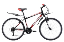 Велосипед Challenger Agent 26 черно-красный 16''