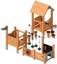 Игровой комплекс (лиственница) ДИК 1.24.04-Л.И1