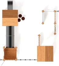 Игровой комплекс (лиственница) ДИК 1.24.04-Л.И1